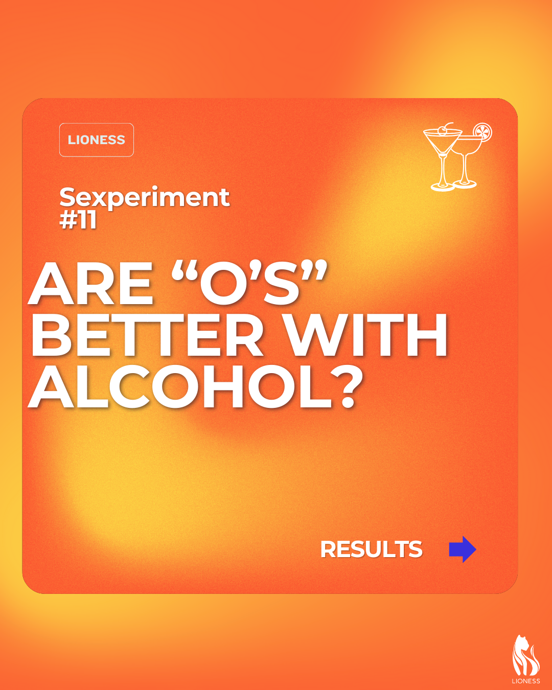 Sexperiment Results: Are orgasms better with alcohol?