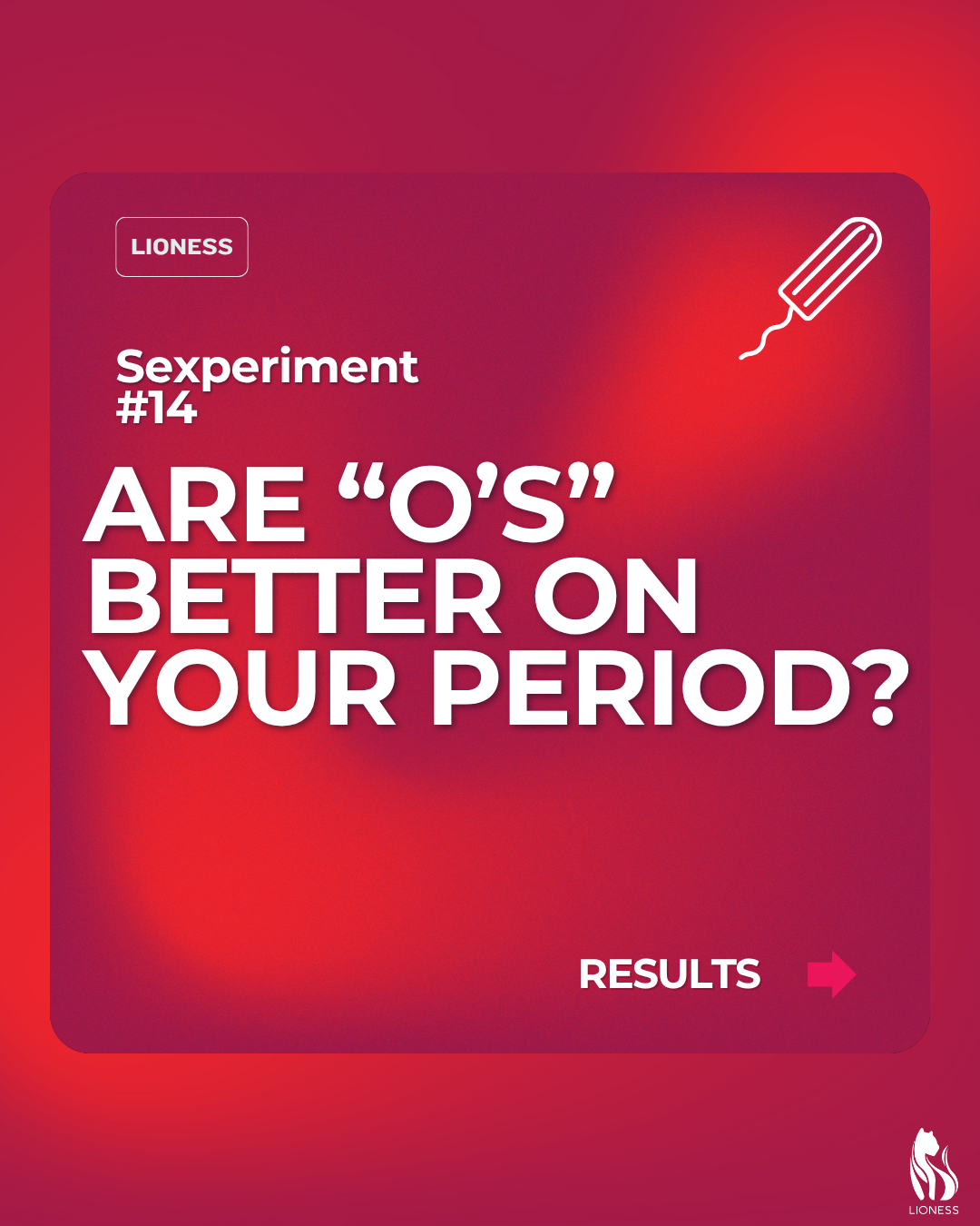 Sexperiment Results: Are orgasms better on your period?